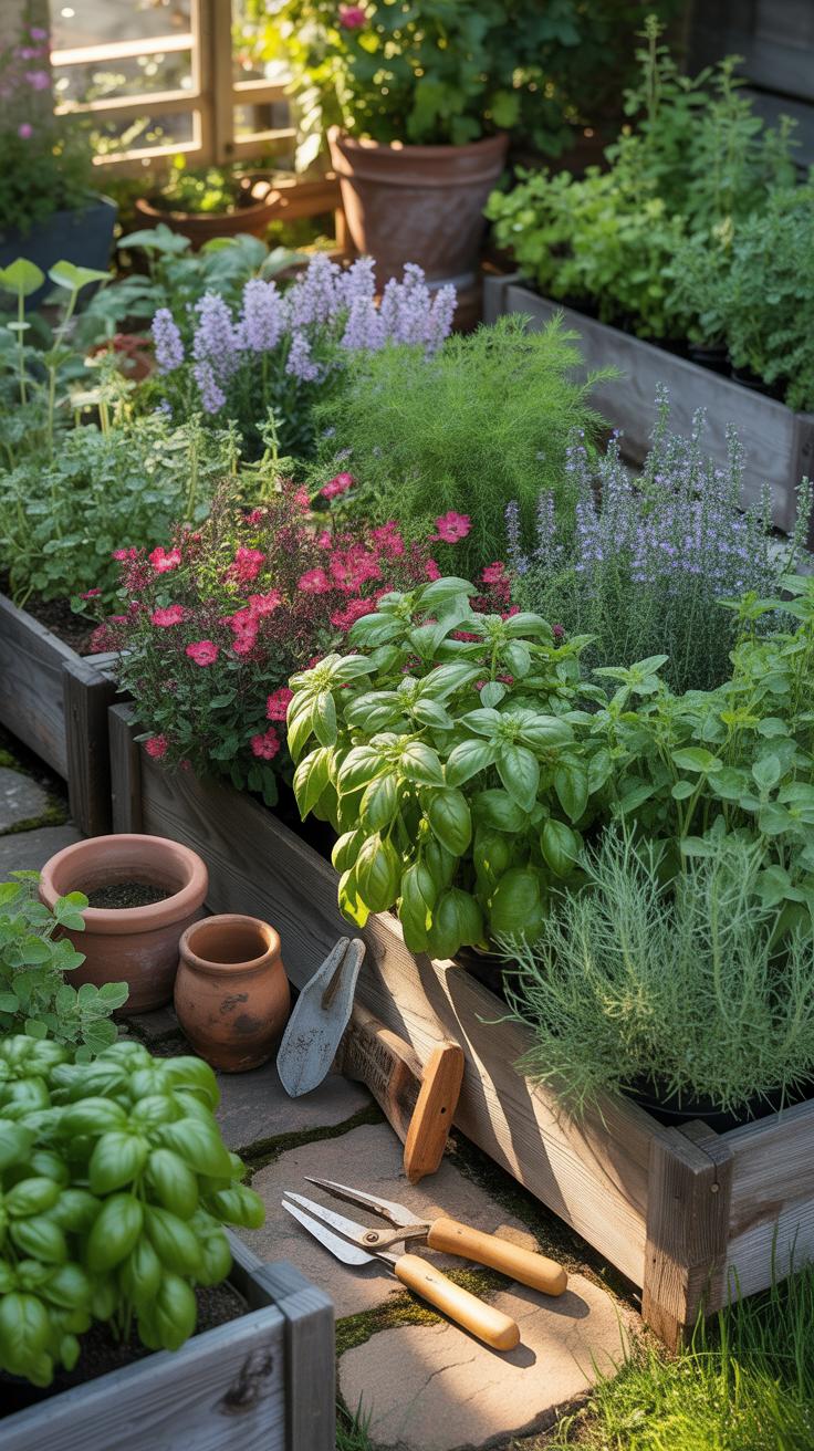 0009 1 a photorealistic sunlit herb garden burs DfOfuwq0UXG 6hBVllcLMw e1UHaa1aSJqMiuuC0p79zw cover