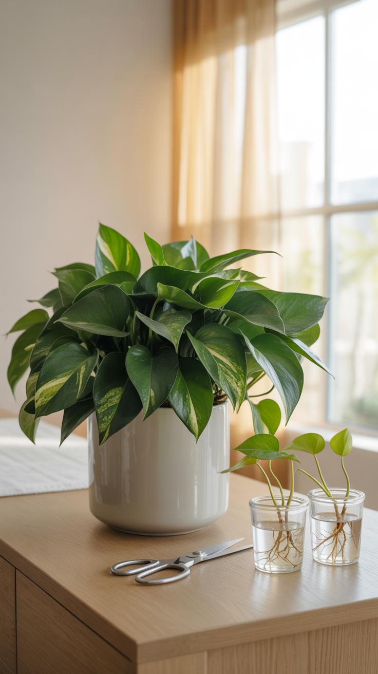 0028 1 a photorealistic image of a lush pothos EQ86 7u5VASUfN8yhCJd9w y9PFvCtMQDqEid6kNO lFg cover