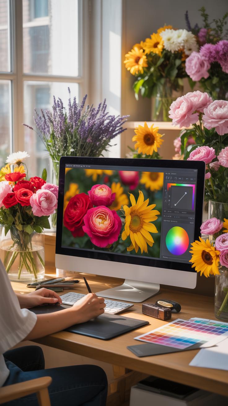 0051 1 a photorealistic image of a flower photo J1x3GamMUpiXevz0PImQ2g DkbHl7r4TW2ucrRdCgLtHg cover