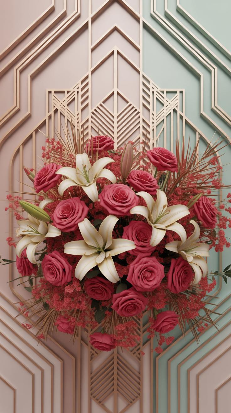 0096 1 a photorealistic art deco floral arrange iT5YbK4oVcuD3HOm54w8Ug E76rDTpVRSSQsdxzwcsDrA cover