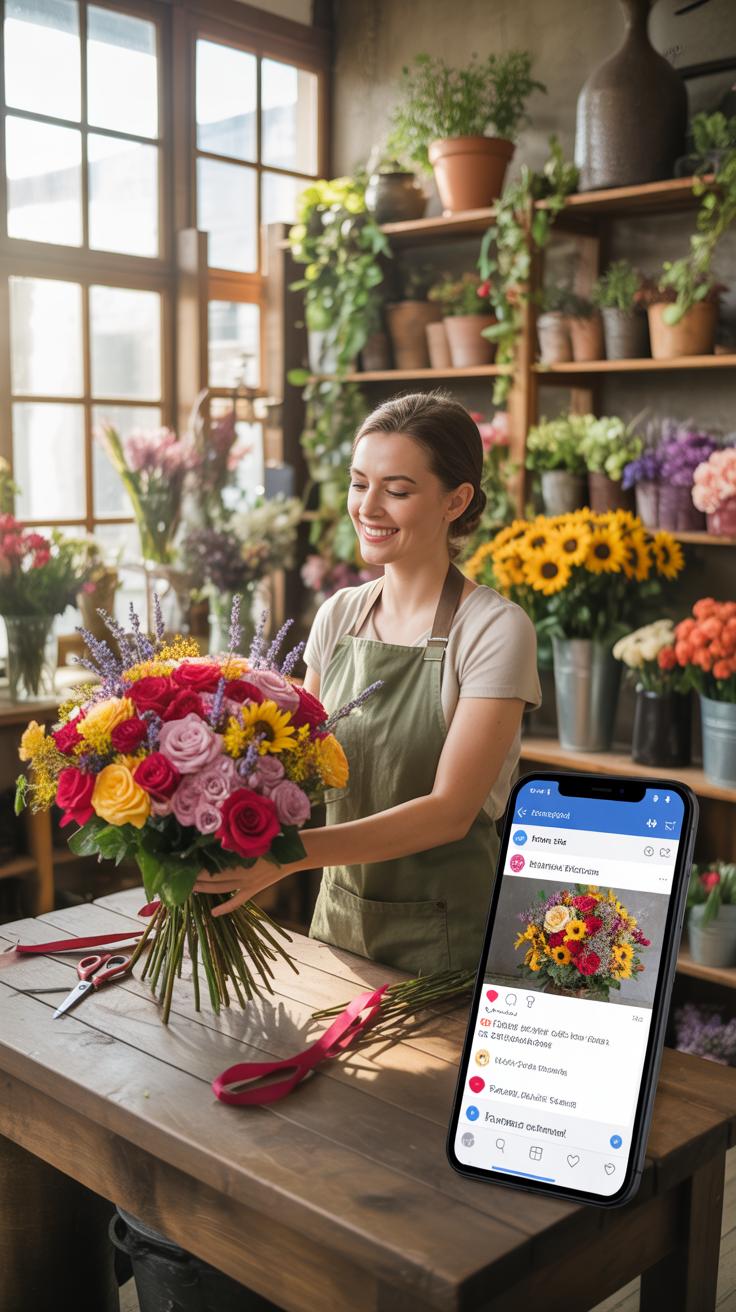 0190 1 a photorealistic image of a cheerful flo JgRPdeNFWOW8cowwB9Ofpw wrxWbPZfQauBQpsVJVC5FQ cover
